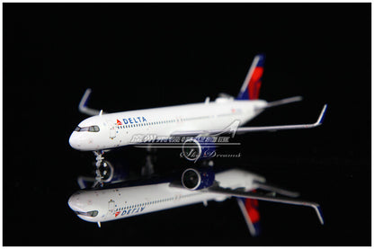 1:400 GeminiJets DELTA BOEING A321neo Airplane Diecast Plane Aircraft Model