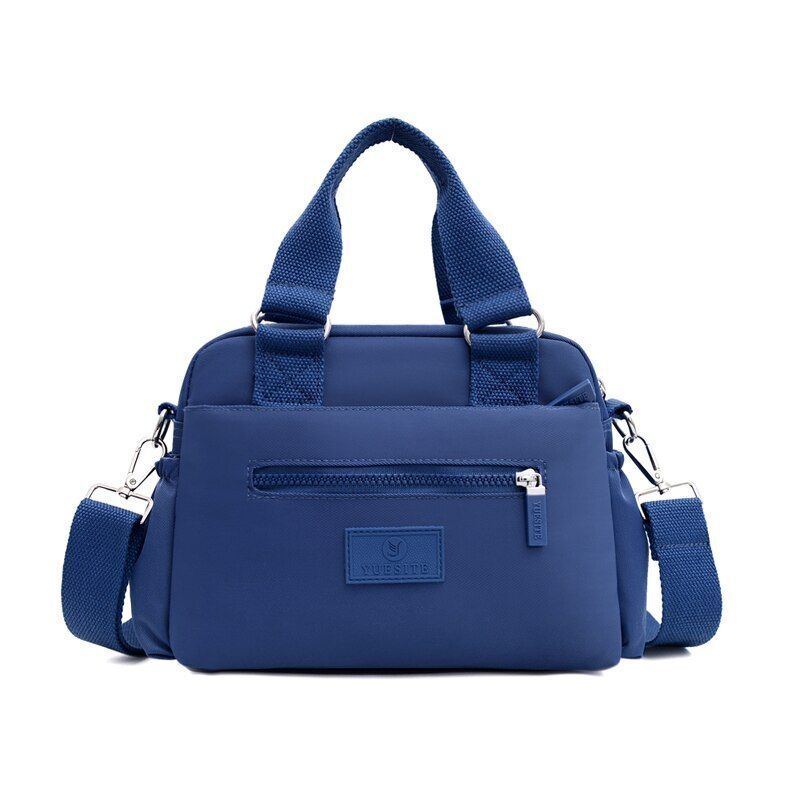 Waterproof Nylon Shoulder Bag Messenger Large Handbag Travel Purse 25*20*10 CM