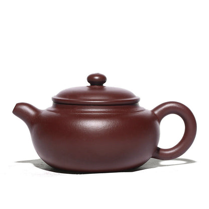 200ml China Handmade Yixing Zisha Pottery Purple Red Clay Mesh Teapot Tea pot