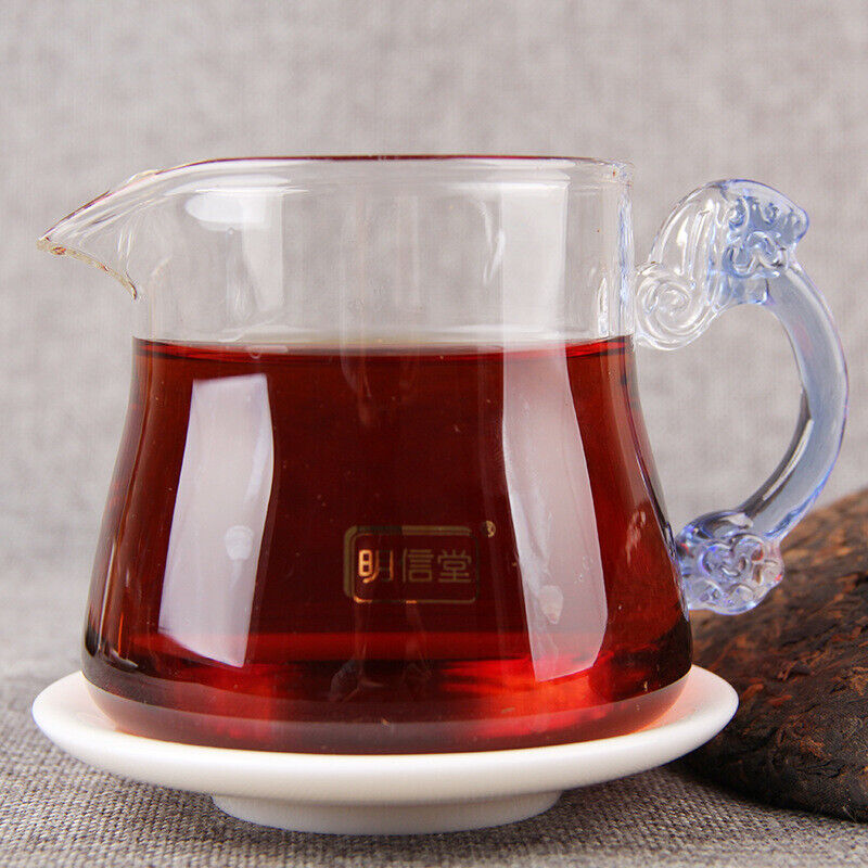 357g Pu-Erh Ripe Tea Ancient Tree Pu'er Black Tea Handamde Craft Healthy Drink