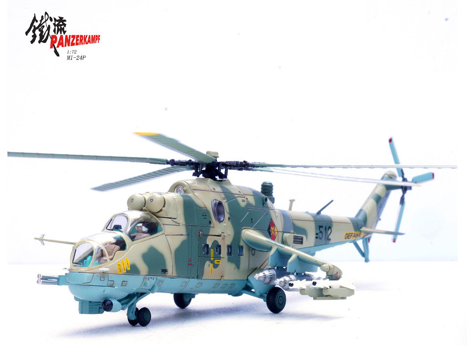 1:72 Panzerkampf Mi-24P East German Air Force Helicopter Diecast Aircraft Model