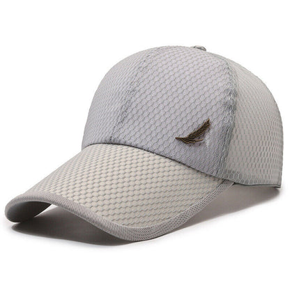 Sun Hat Adjustable Mesh Cap Quick Dry Baseball Cap Casual Summer Breathable