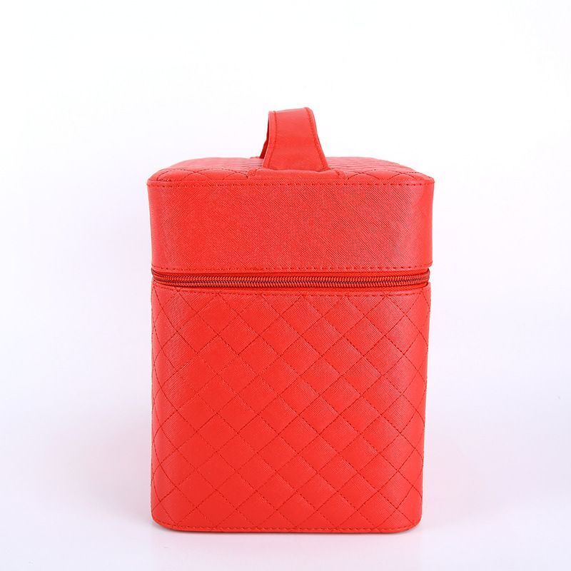 Large Capacity Makeup Cosmetic Bag Multilayer Storage Portable Make Up Suitcase