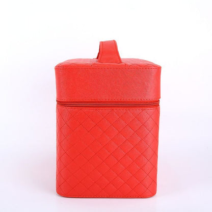 Large Capacity Makeup Cosmetic Bag Multilayer Storage Portable Make Up Suitcase