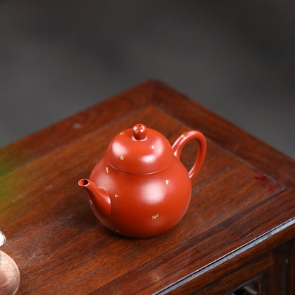 Authentic Yixing Zisha Zhu Clay Tea Pot Marked Small Kungfu Pot Chinese Teapots
