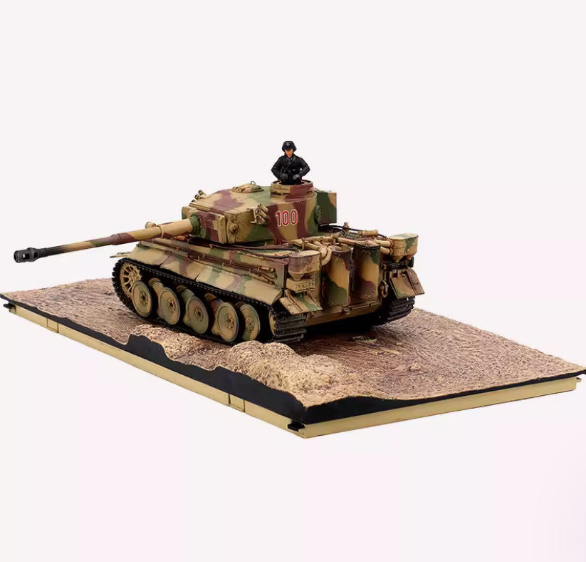 1:32 FOV German Tiger 502 Heavy Tank WWII Kursk Diecast Military Armor Model