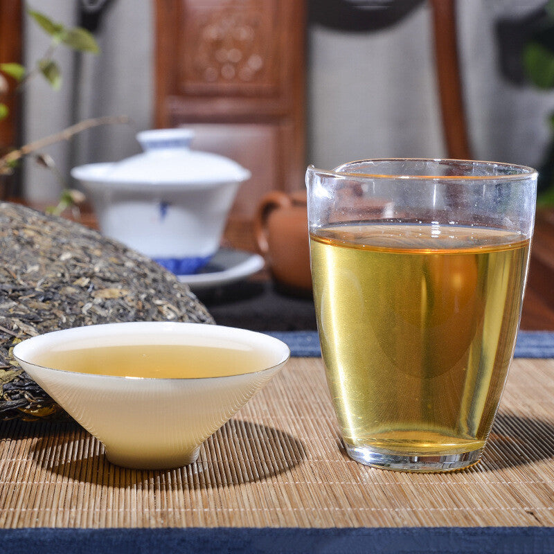 357g Premium Yunnan Puerh Tea Tea Da Shu Tea Puerh Tea Cake Healthy Drink