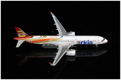 1:400 JC Wings Arkia AIRBUS A321neo Passenger Airplane Diecast Aircraft Model