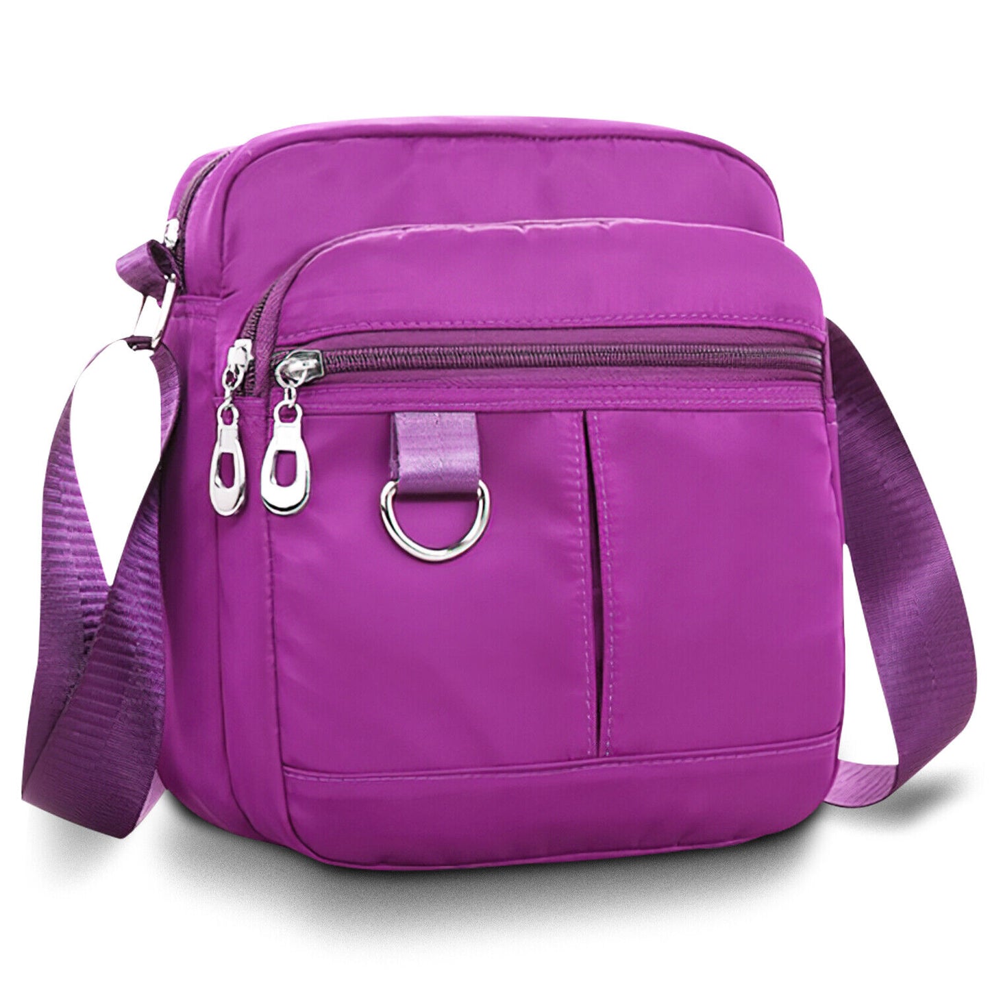 Women Ladies CrossBody Messenger Bag Shoulder Bag Nylon Waterproof Purse Handbag