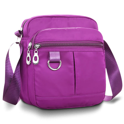 Women Ladies CrossBody Messenger Bag Shoulder Bag Nylon Waterproof Purse Handbag