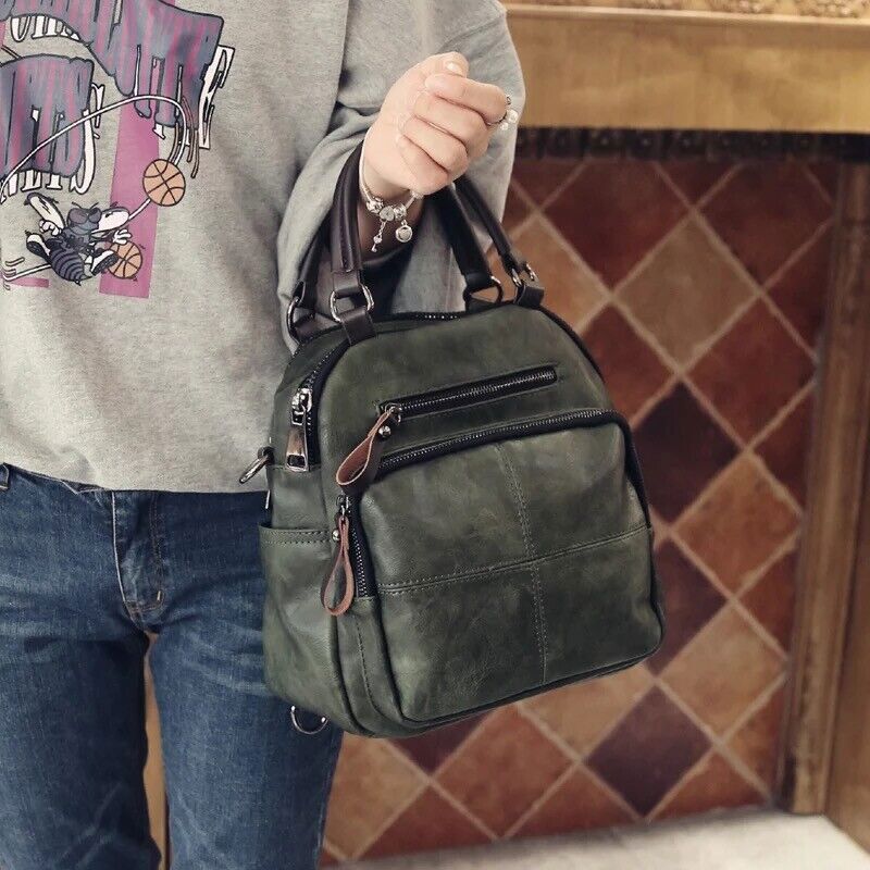 Women Leather Shoulder Bag Handbags Messenger Top-handle Bags Travel