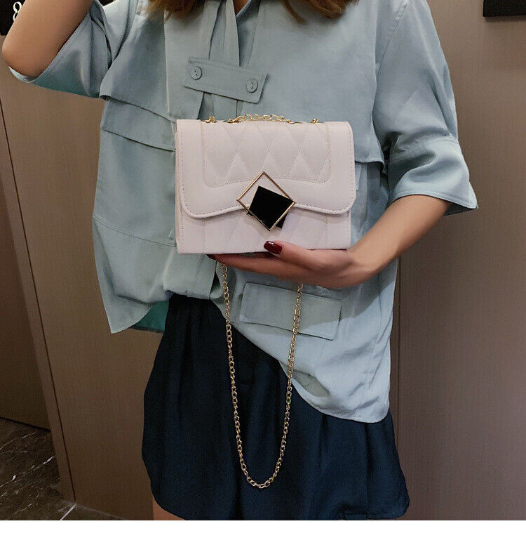 Women's Small Handbags Fashion Simple Crossbody Bags Popular Chain Shoulder Bags
