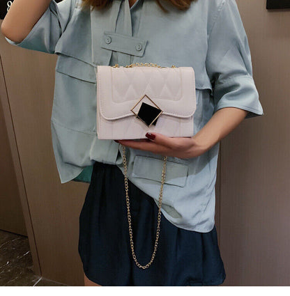 Women's Small Handbags Fashion Simple Crossbody Bags Popular Chain Shoulder Bags