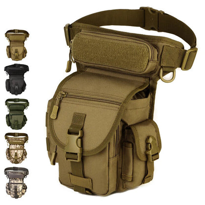 Men's Tactical Leg Outdoor Packs Fishing Packs Strapping Phone Tool Bags