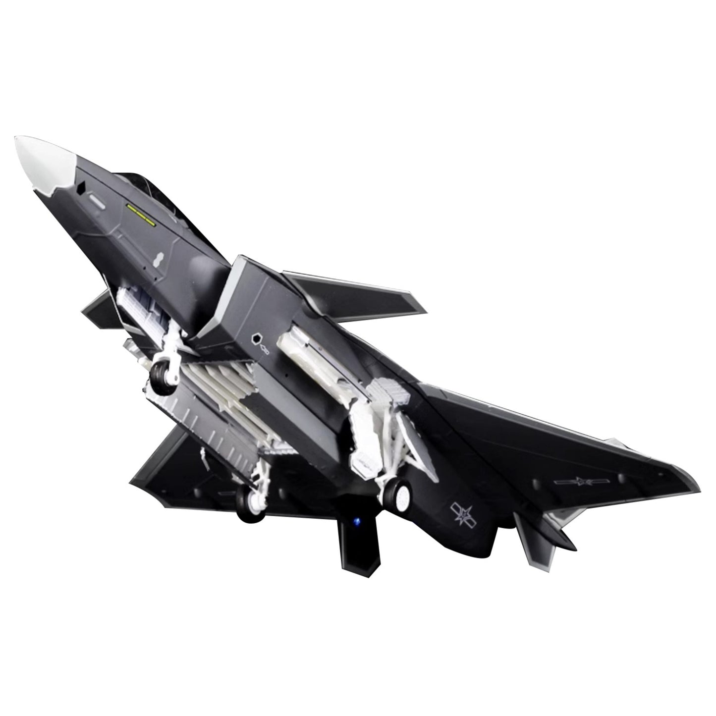Alloy 1/72 Scale Liberation Army Air Force Chengdu J-20 Fighter Model Plane Gift