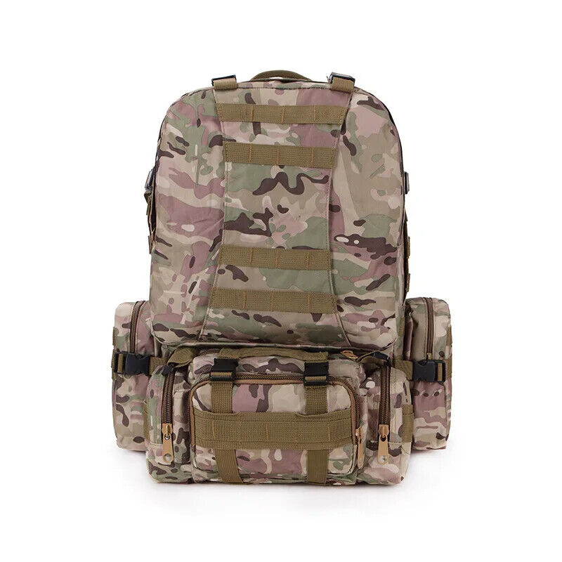 50L Tactical Backpack Backpacks Sport Bags Outdoor Trekking Camping Rucksack