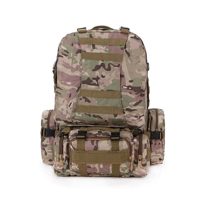 50L Tactical Backpack Backpacks Sport Bags Outdoor Trekking Camping Rucksack