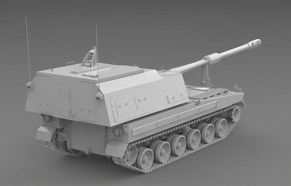 3D Printing 1/72 South Korean K9A2 artillery tank Unpainted