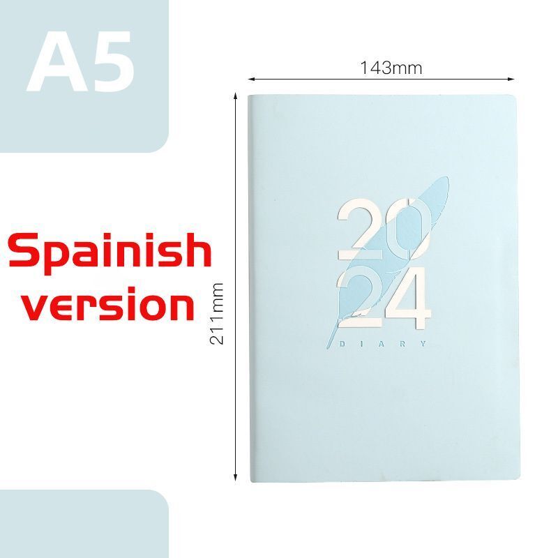 2024 Planner Notebooks A5 Agenda Journals Kawaii Notepad Diary Weekly To Do List