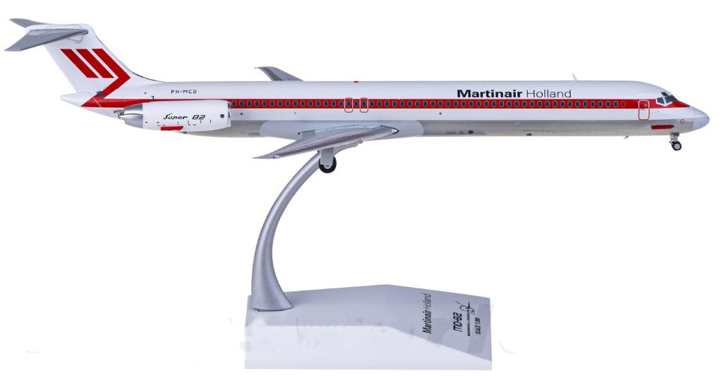 1:200 JC Wings Martinair McDonnell Douglas MD-80 Airplane Diecast Aircraft Model