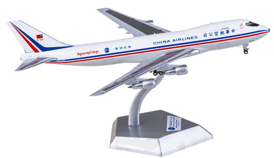 1:400 Kylin China Airlines Boeing 747-200F Passenger Airplane Diecast Model