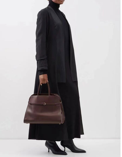 Handbag Cowhide High-Capacity Commuter Bag
