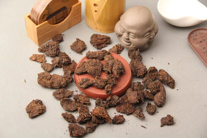 2023 Pu'er Old Tea Head Natural Tuo Super-grade Jinya Menghai Head Cooked 250g
