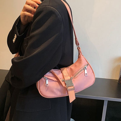 Sweet Cool Crossbody Bag Lightweight Nylon Shoulder Tote Shopping Purses Handbag