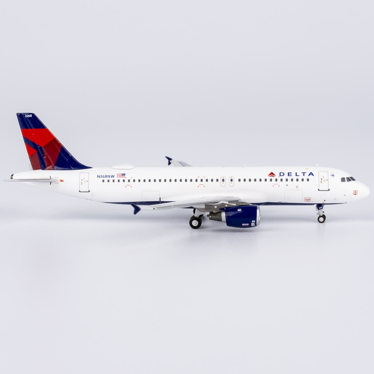 1:400 NGmodels Delta Air Lines Airbus A320 Passenger Airplane Diecast Model