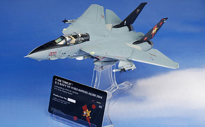 CW F-14B Tomcat U.S Navy VF-11 Red Rippers AG200 2004 1/72 diecast plane model
