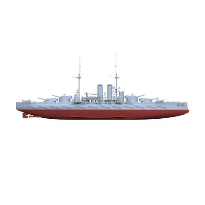 SSC2000501S 1/2000 Military Model Kit SMS Viribus Unitis Battleship Full Hull