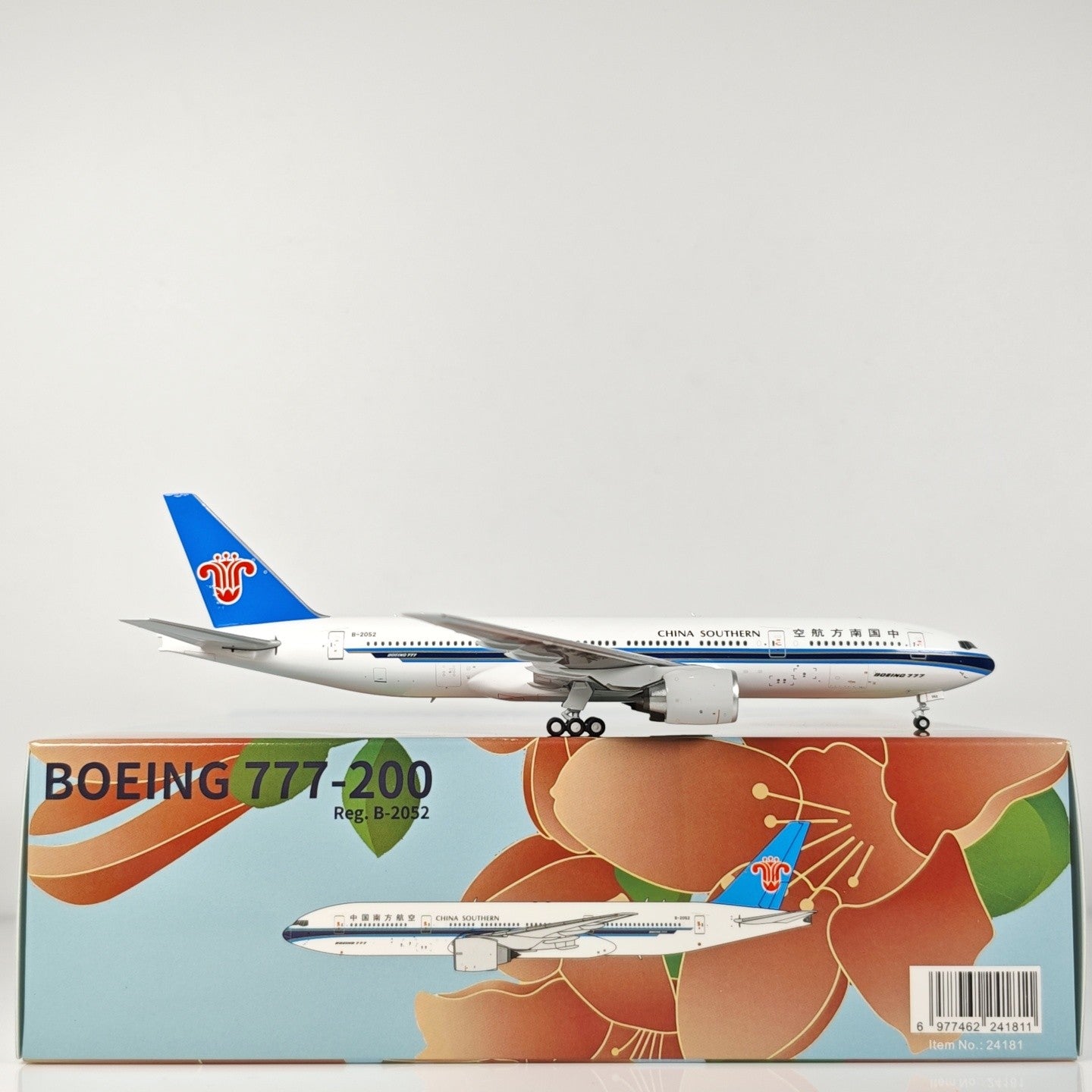 1:400 NGmodels China Southern B777-200 Passenger Airplane Diecast Plane Model