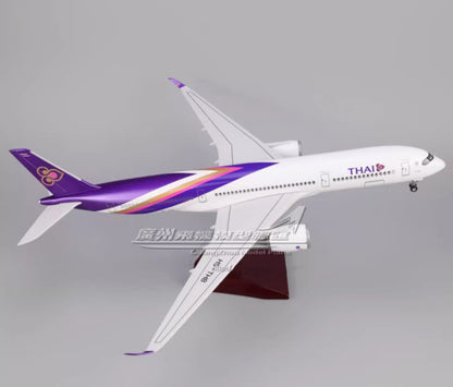 47CM 1:142 THAI AIRBUS A350 Passenger Airplane Landing Gears Resin Plane Model