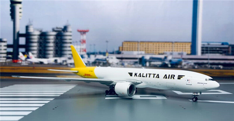 Phoenix DHL KALITTA AIR for Boeing 777-200 N772CK 1：400 plane Pre-builded Model