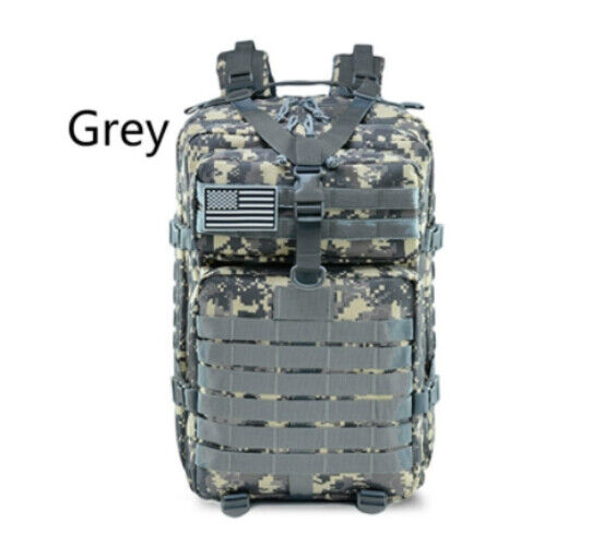Man Tactical Backpack 50L Military Backpack Bags Outdoor Cycling Hiking Travel