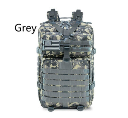Man Tactical Backpack 50L Military Backpack Bags Outdoor Cycling Hiking Travel