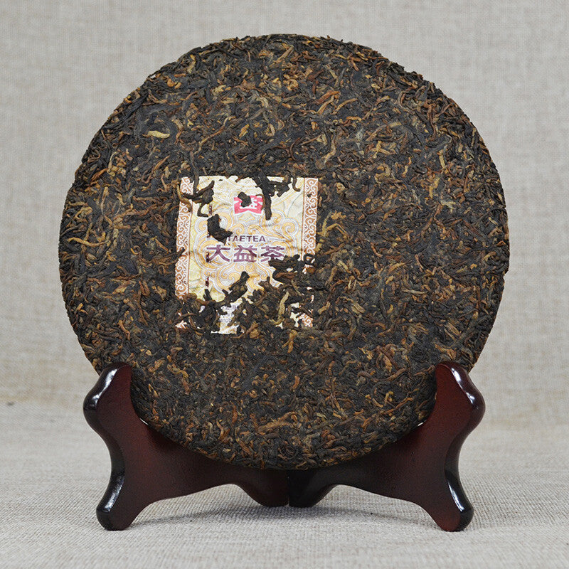 TAETEA 0532 * 2016 Yunnan Dayi Ripe Pu'er Tea Cake 357g High Grade 1601 Batch