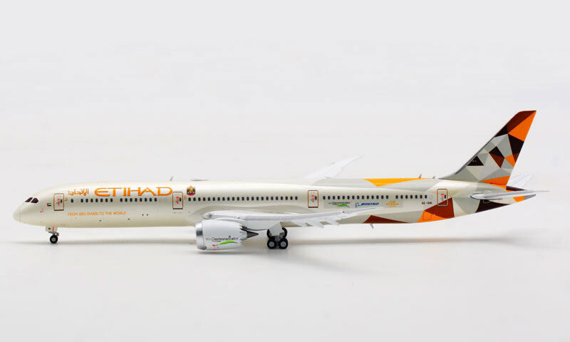 JC Wings Etihad Airways For Boeing 787-10 A6-BMI Flaps Down 1/400 Aircraft Model