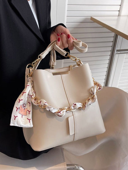 Fashion Bucket Crossbody Bag Large Shoulder Bag Luxury Chain Handbag 23*21*12 CM