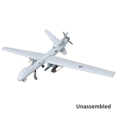 US 1:32 MQ-9 Reaper UAV 3D Plane Paper Model Aircraft Puzzle Unassembled Kit