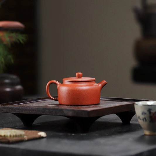110cc Yixing Zisha Purple Clay Original JiangpoNi Handmade Dezhong Puer Teapot