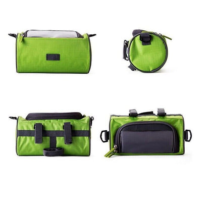 Bike Front Handlebar Bag Touch Screen Bicycle Phone Keys Storage Shoulder Bag