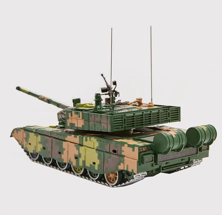 1:24 43CM China ZTZ-99 Main Battle Tanks Diecast Military Armor Model