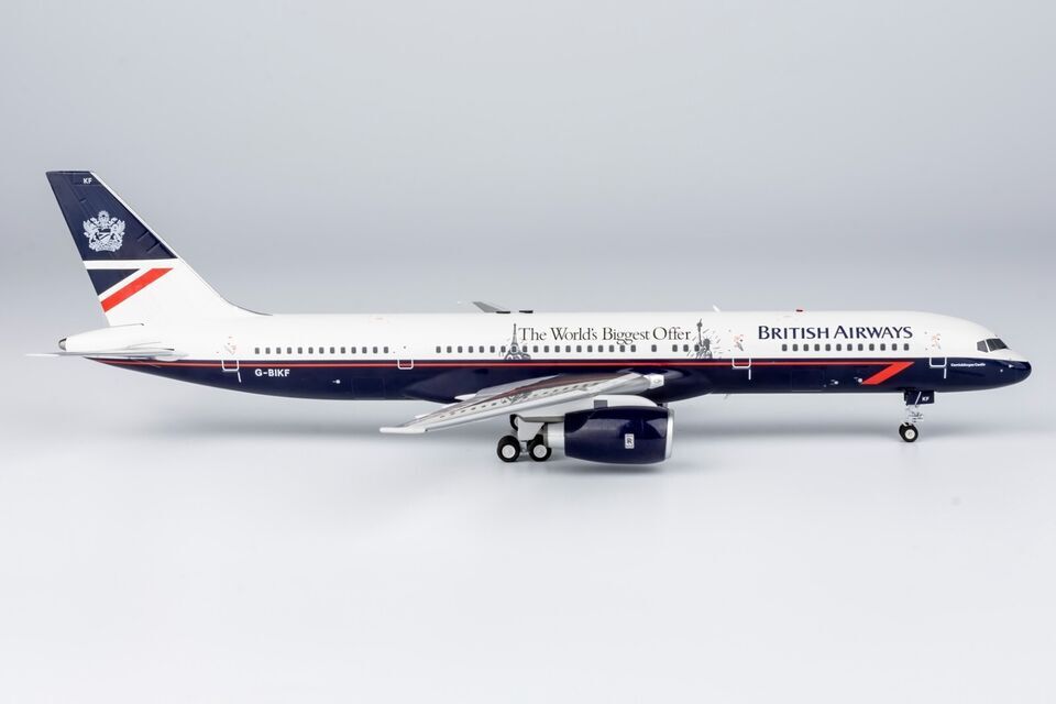 1:200 NG Model BRITISH AIRWAYS BOEING 757-200 Passenger Airplane Diecast Model