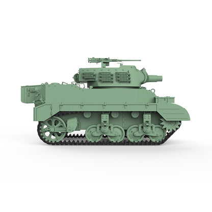 SSMODEL SS72760 1/72 Military Model Kit US M8 Howitzer Carrier