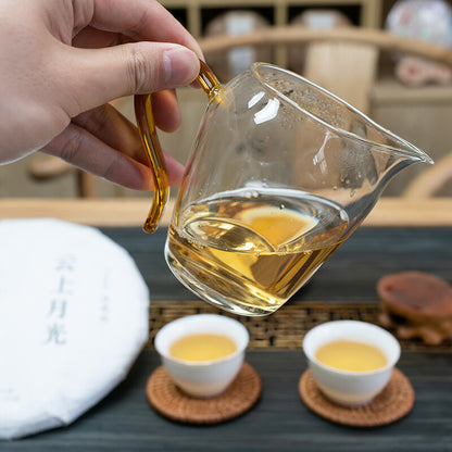 357g Yunnan Moonlight White Tea Cake Mondschein auf Wolken Weißer Teekuchen