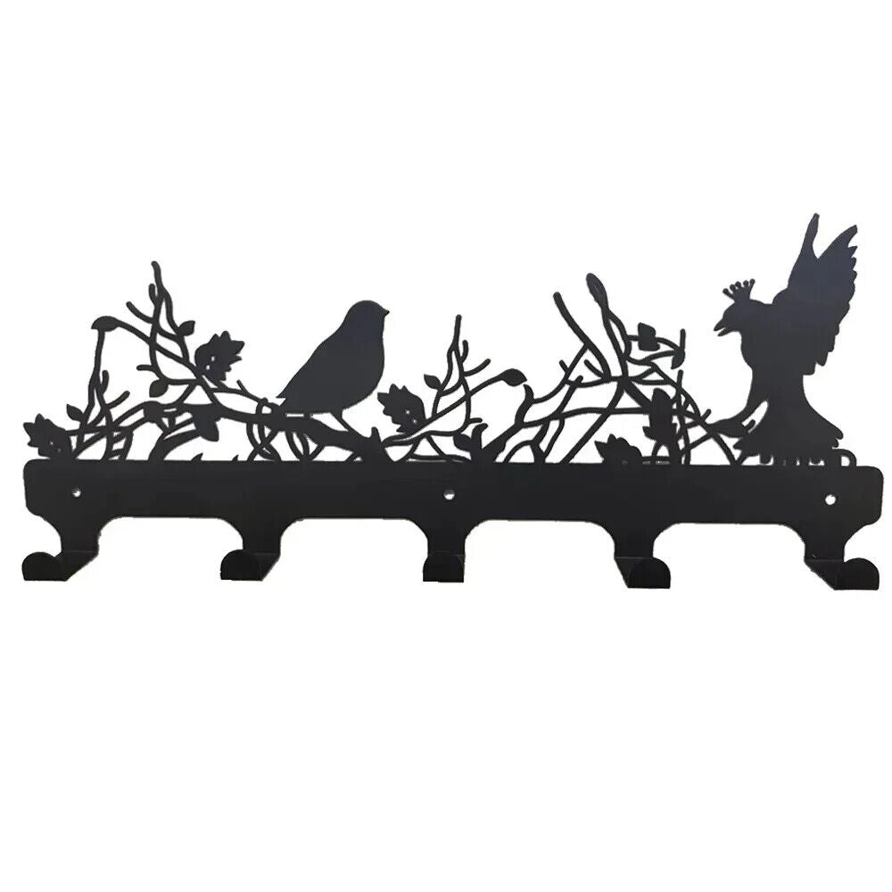 Metal Wall Mounted Coat Hanger, Wall Rack Hook, Multipurpose Hanger Rack