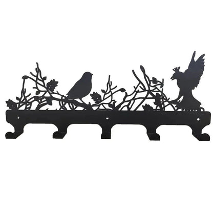 Metal Wall Mounted Coat Hanger, Wall Rack Hook, Multipurpose Hanger Rack