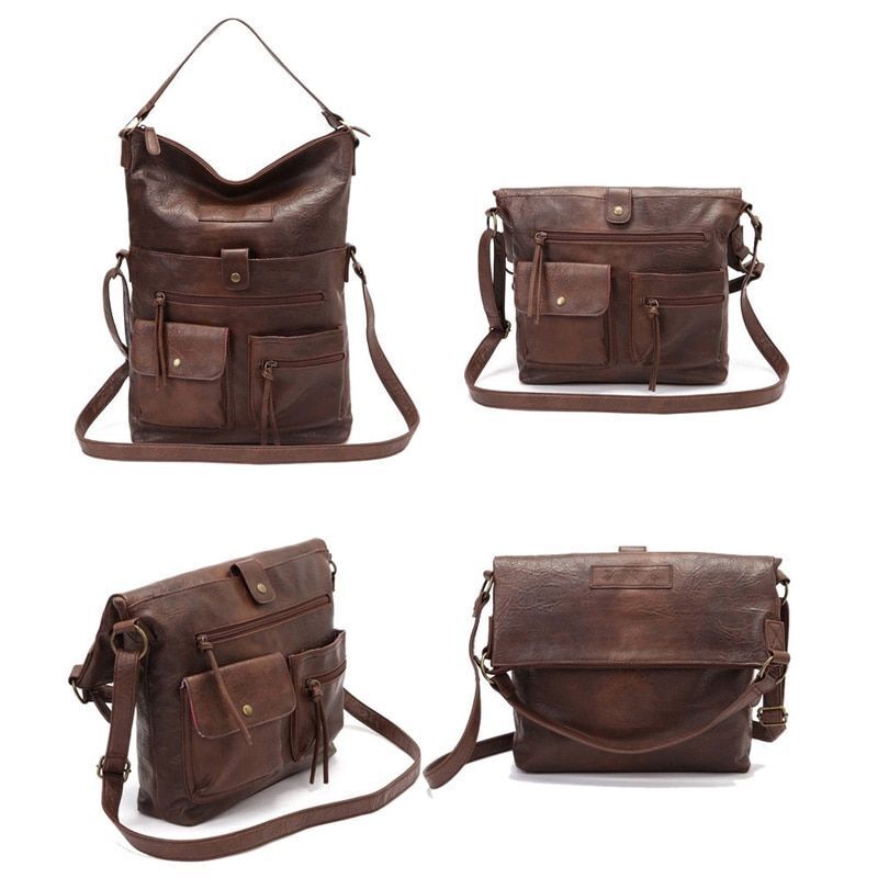 Large Capacity Bag Shoulder Bag Casual Purse Shopping Crossbody Bags 27*7*42 CM