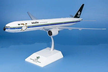 1:200 37CM JC Wings Saudia BOEING 777-300ER Passenger Airplane Diecast Model